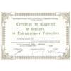Certificat de Capacité de Praticien de Thérapeutiques Naturelles