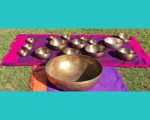 ma collection de magnifiques bols thérapeutiques