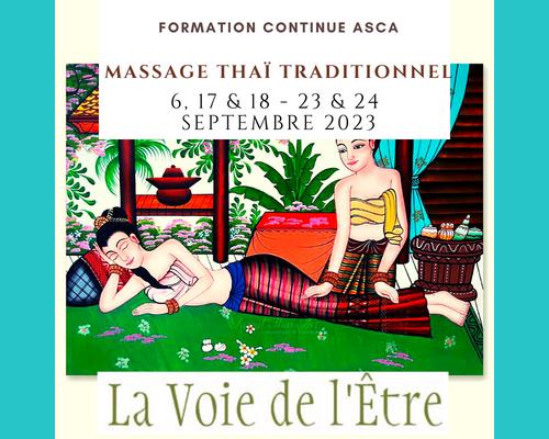 Massage Thaï de base