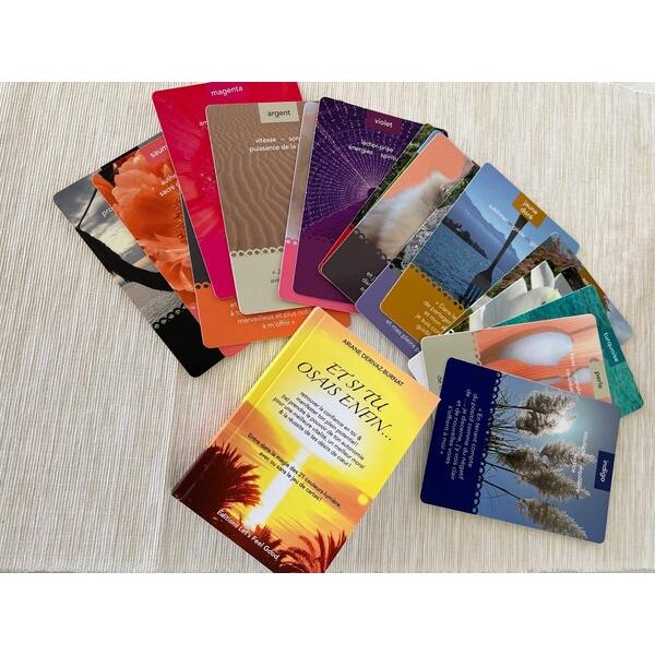 Le Jeu des 21 cartes couleurs-lumières avec livret résumé