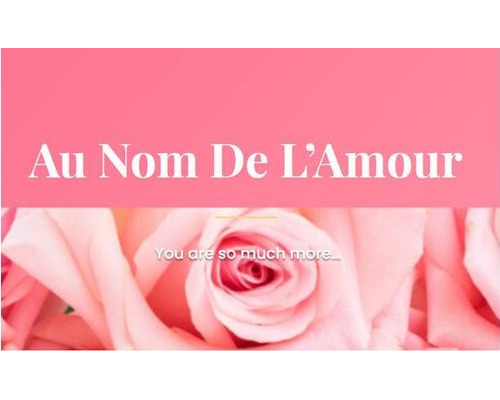 Au Nom De L’Amour
